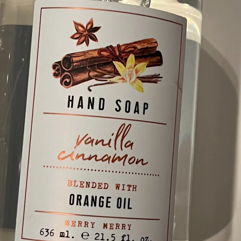 Hand‎ Soaps - Vanilla Scents (Set of TWO) (new/home/x)
